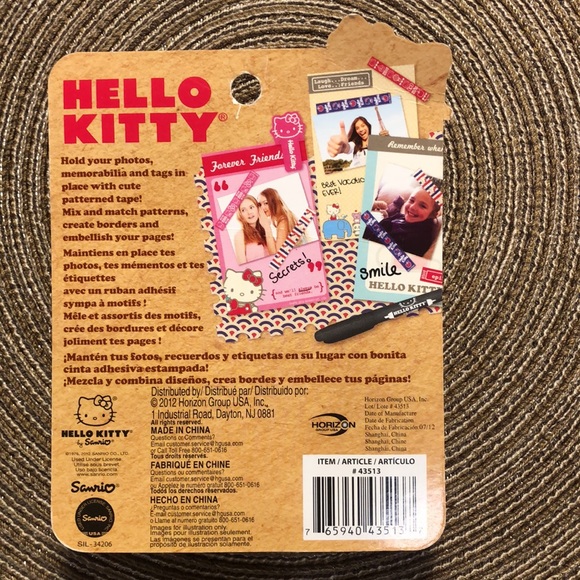 Hello Kitty Patterned Tape - Picture 3 of 3